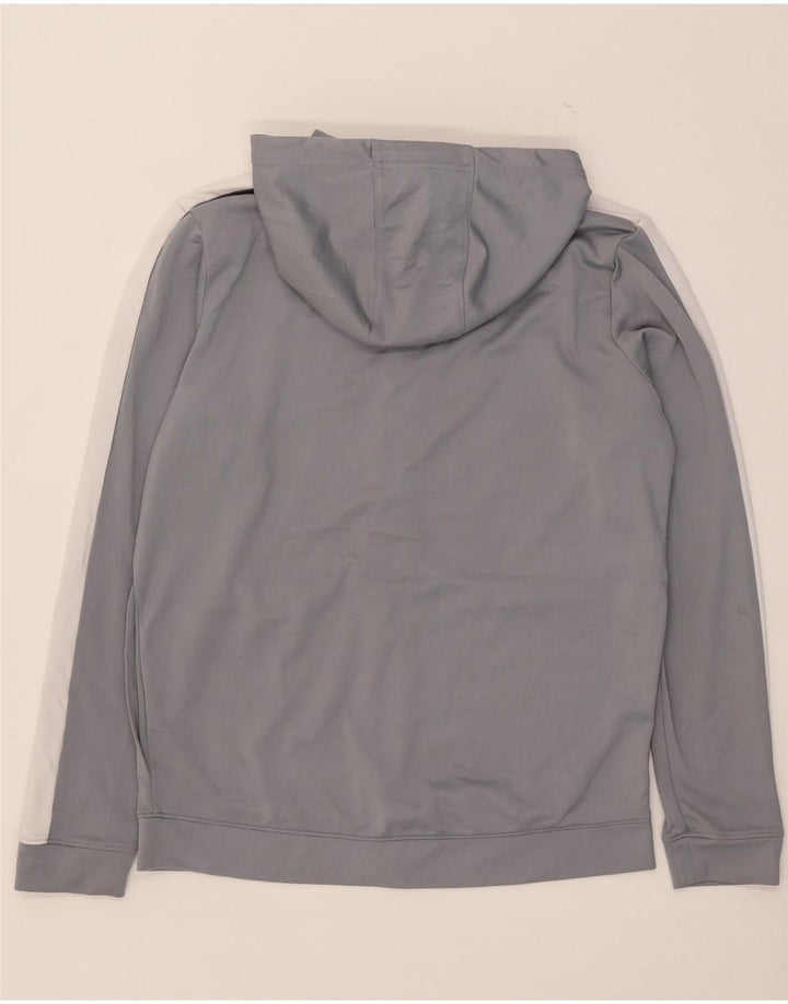 Under Armour Herre hættetrøje med lynlås mellemgrå Colourblock Polyester