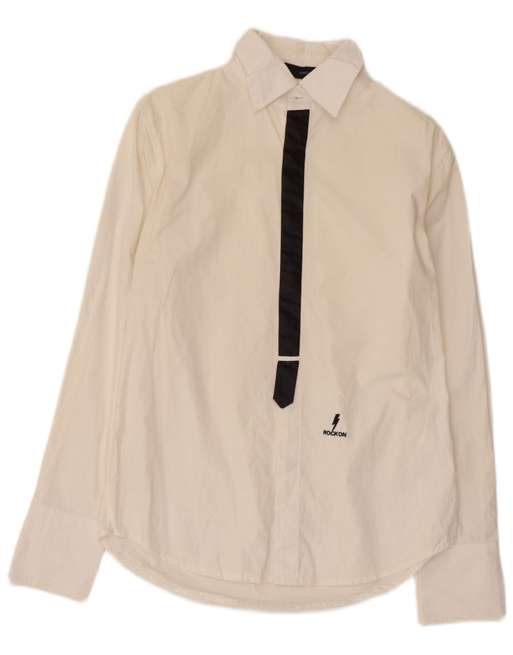 Dsquared2 Herreskjorte IT 50 Medium Hvid