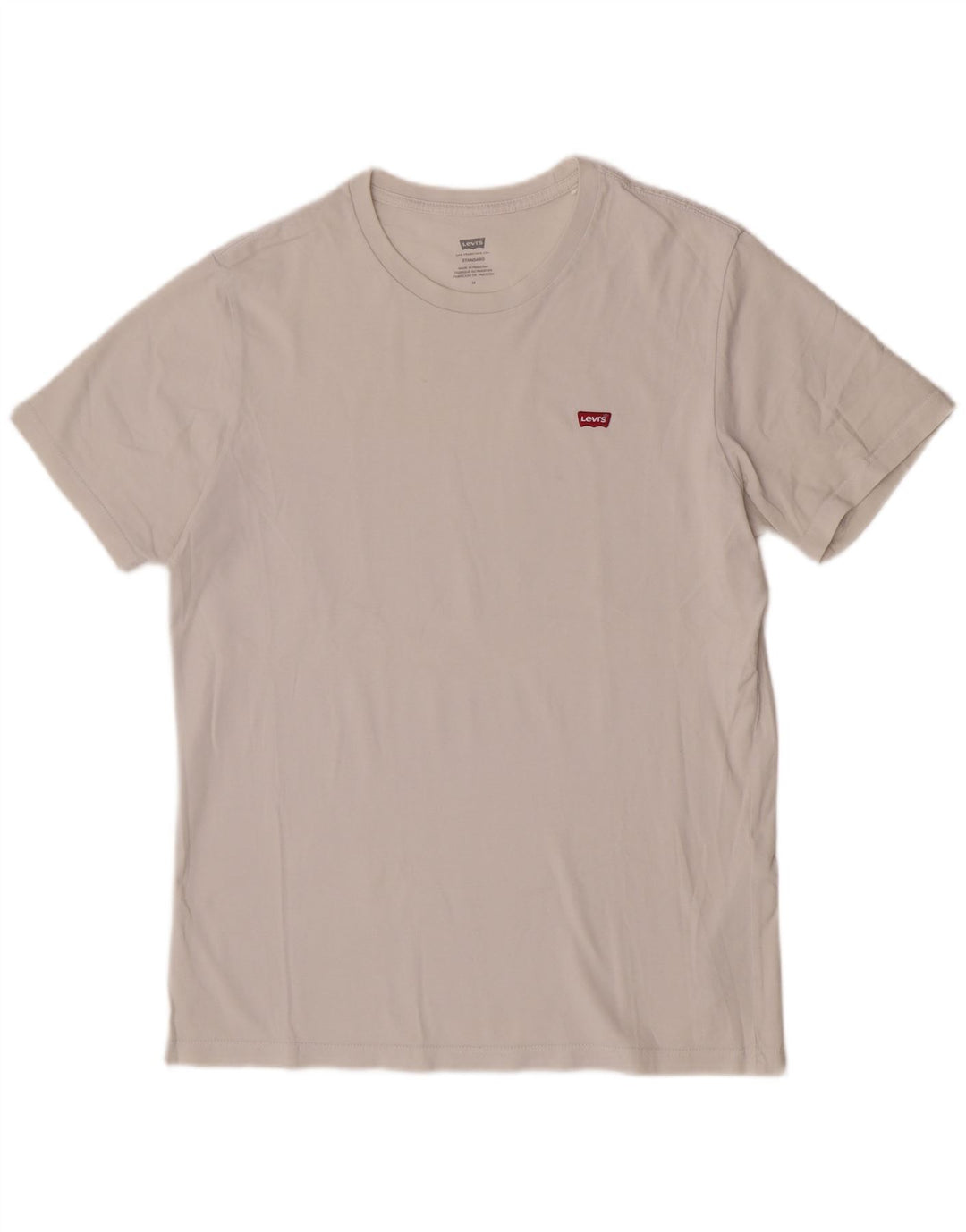 Levi's Herre T-shirt Top Medium Beige Bomuld