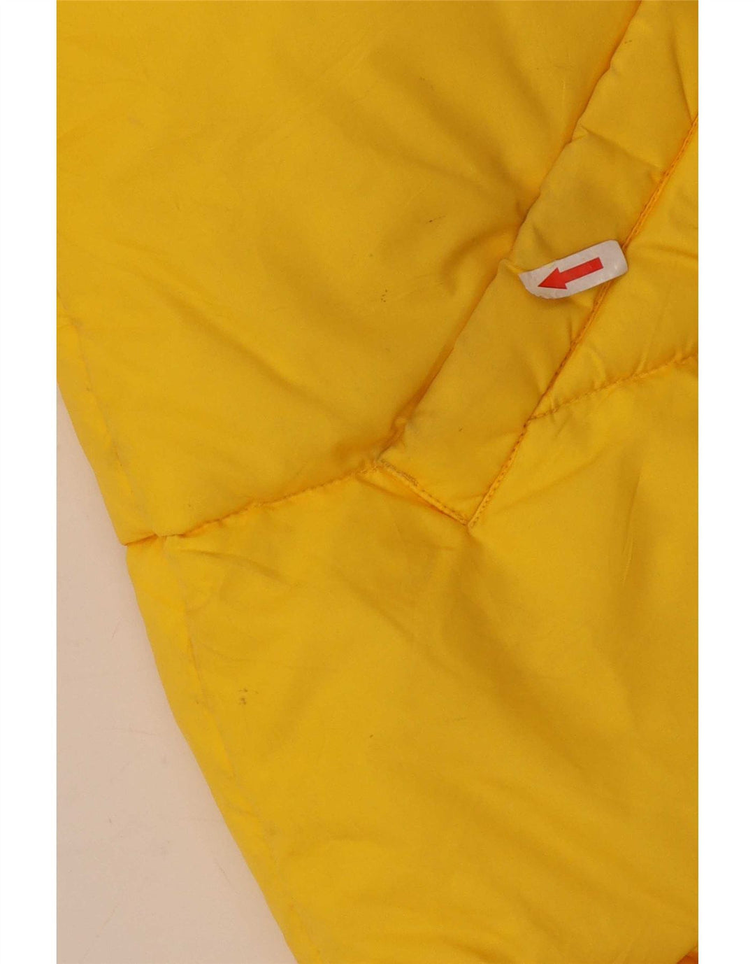 Ragazza Dame Polstret Jakke UK 14 Stor Gul Polyamid