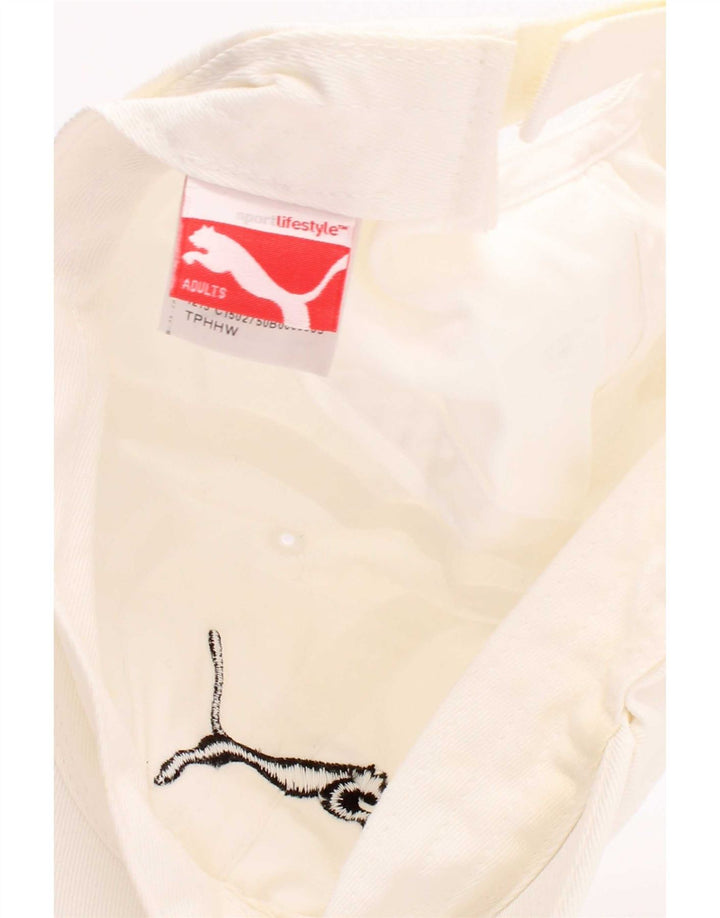 Puma Herre grafisk baseballkasket One Size hvid