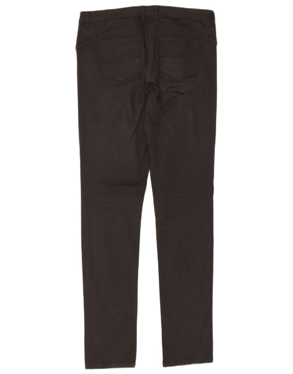 Dacks Slim Fit Casual Bukser IT 46 Large W32 L32 Sort Bomuld til kvinder