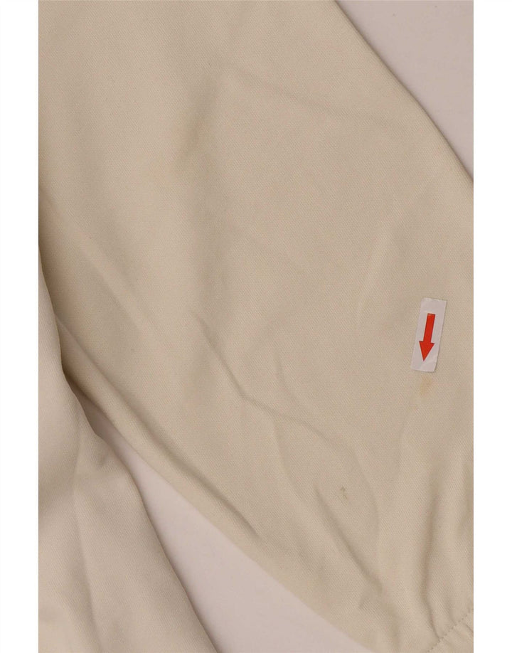 Zara Herre Top Langærmet XL Off White Bomuld