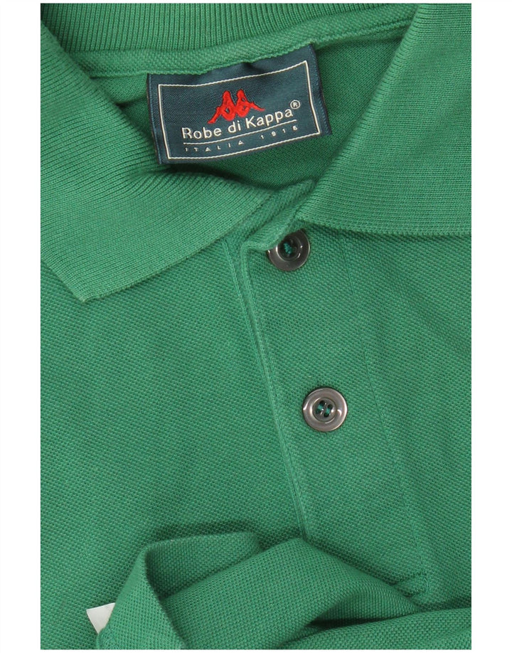 Kappa Polo Shirt til mænd, stor grøn