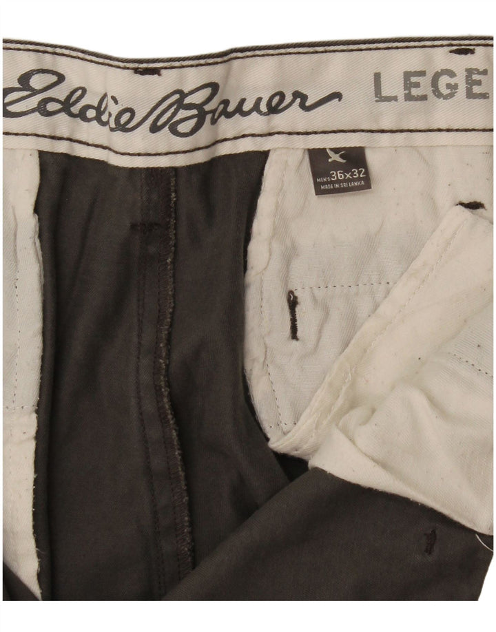 Eddie Bauer Herre Legend Lige Chinobukser W36 L32 Grå
