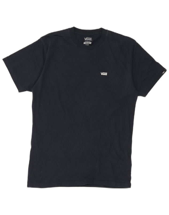 Vans Herre Classic Fit T-Shirt Top Medium Marineblå Bomuld
