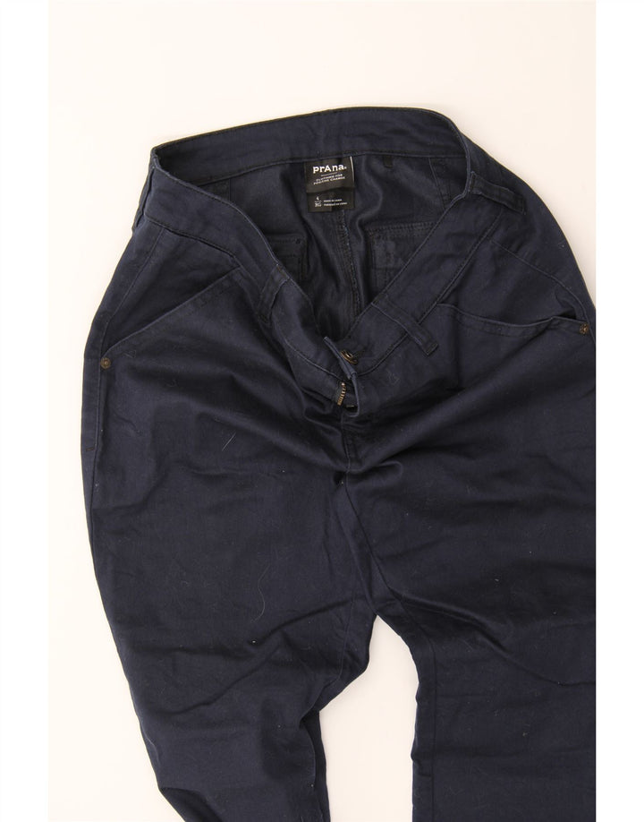 PRANA Womens Slim Jeans US 4 Small W30 L28 Navy Blue Cotton Vintage Prana and Second-Hand Prana from Messina Hembry 