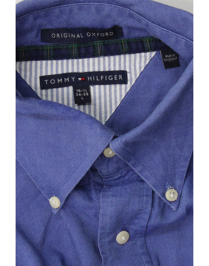 Tommy Hilfiger Herreskjorte str. 16 1/2 Large Blå