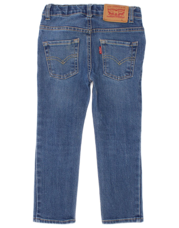 Levi's Boys 510 Skinny Jeans 3-4 år W20 L16 Blå
