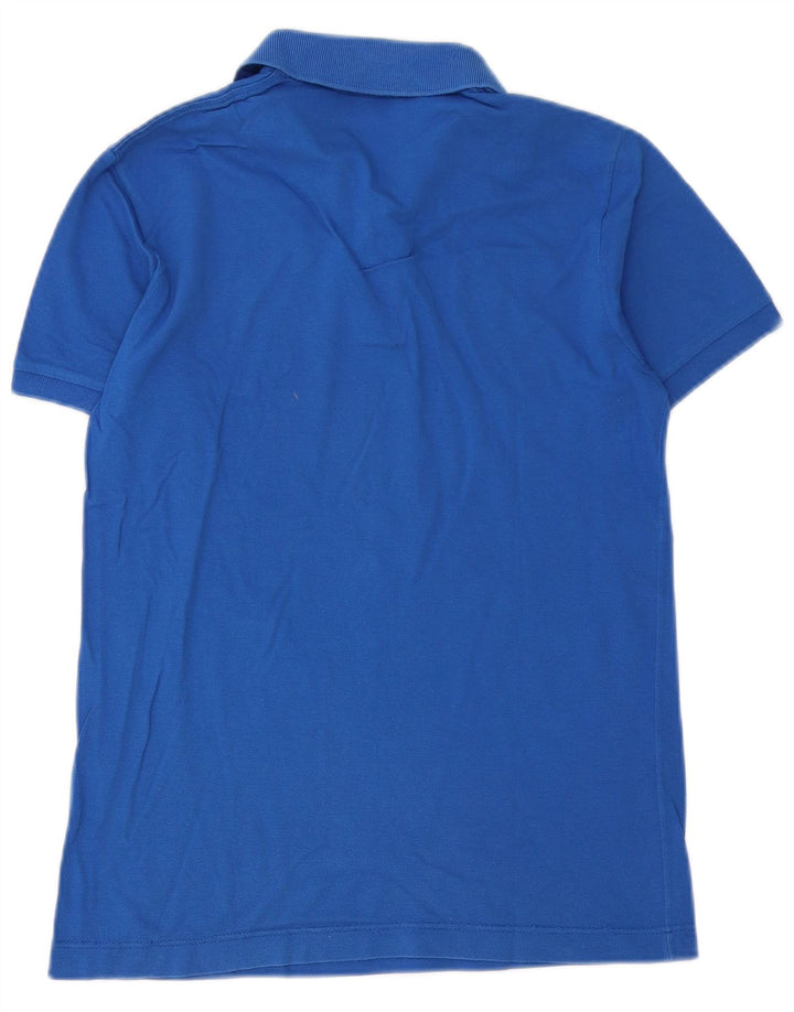 Sergio Tacchini Dame Polo Shirt IT 42 Medium Blue Bomuld