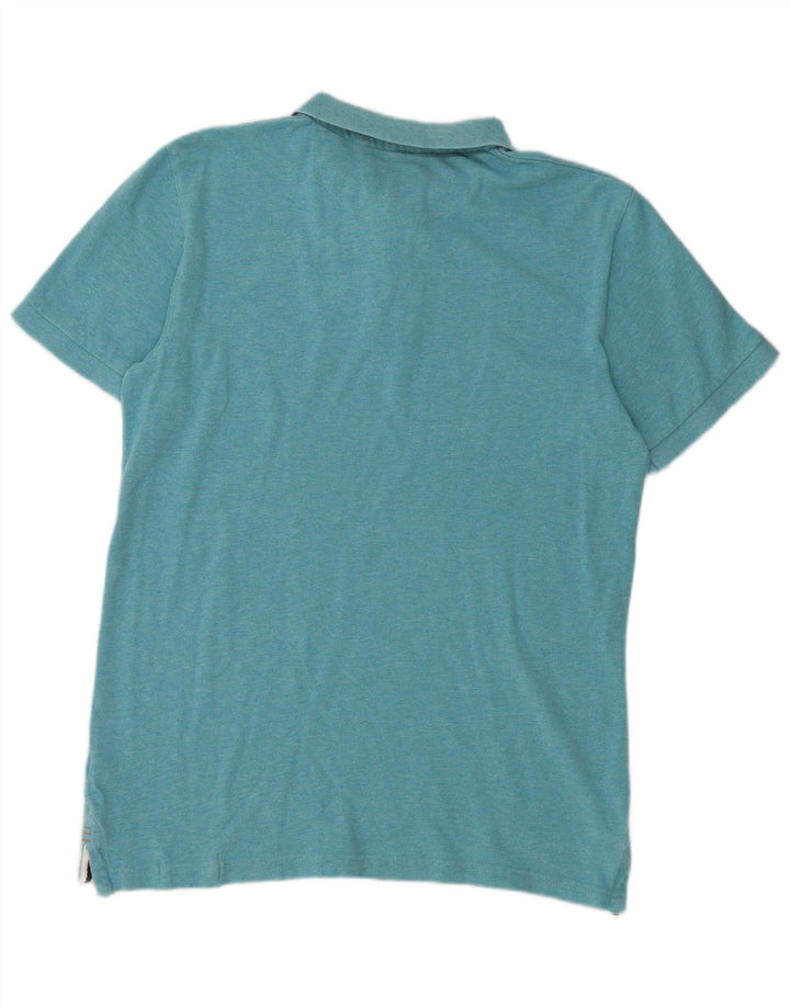 White Stuff Herre poloshirt Medium Blue Bomuld