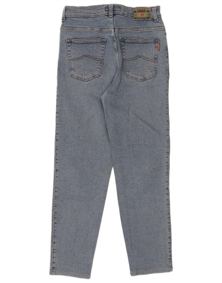 Casucci Dame Jeans med høj talje W29 L26 Blå Bomuld