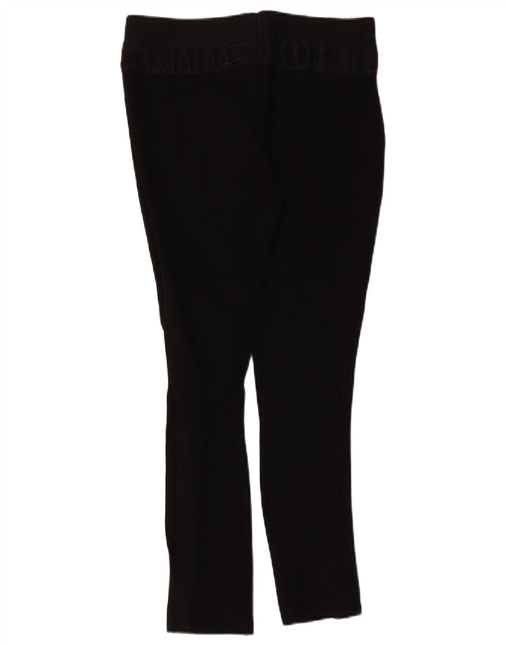 Zara Womens Crop Leggings UK 14 Large Black