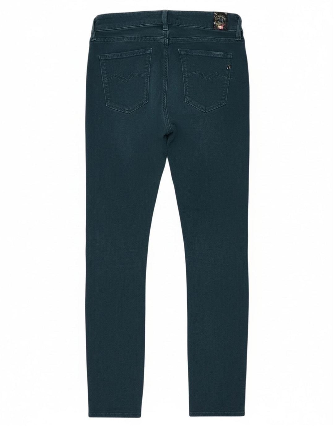Replay Dame Luz Slim Jeans W25 L27 Blå Bomuld