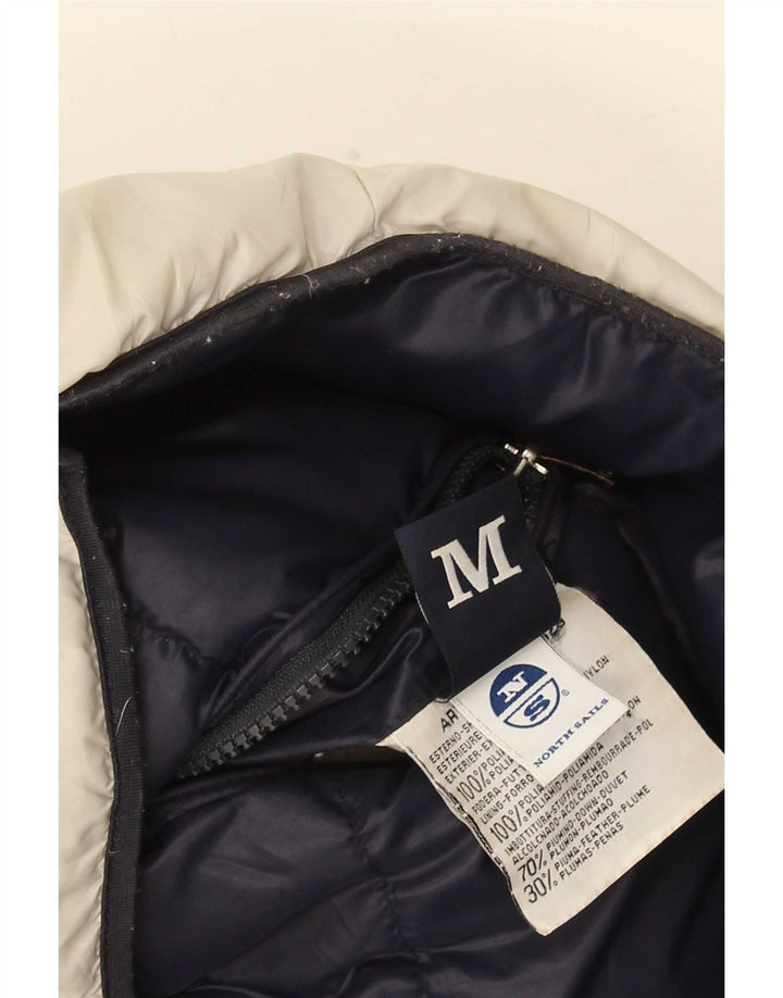 North Sails Herre Vendbar Polstret Gilet UK 38 Medium Navy Blue Polyamid