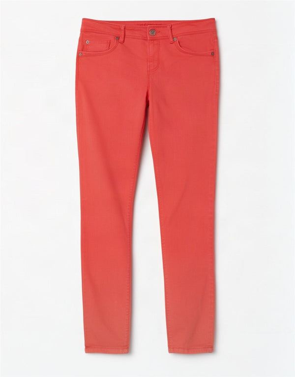 Zara Dame Z1975 Skinny Jeans EU 38 Small W28 L28 Pink Modal