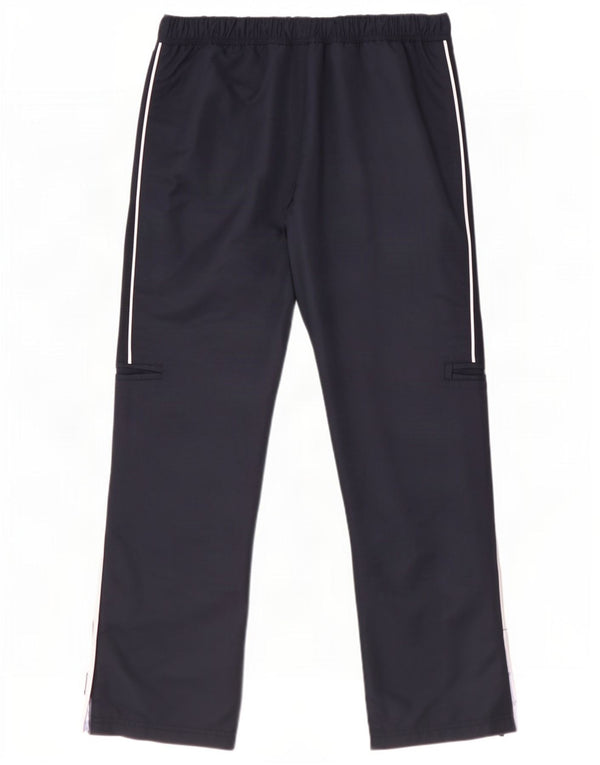 Reebok Womens træningsdragt Bukser UK 16 Large Navy Blue Polyester