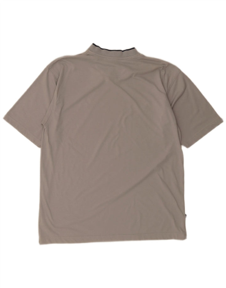 Le Coq Sportif Herre T-Shirt Top Stor Grå Polyester