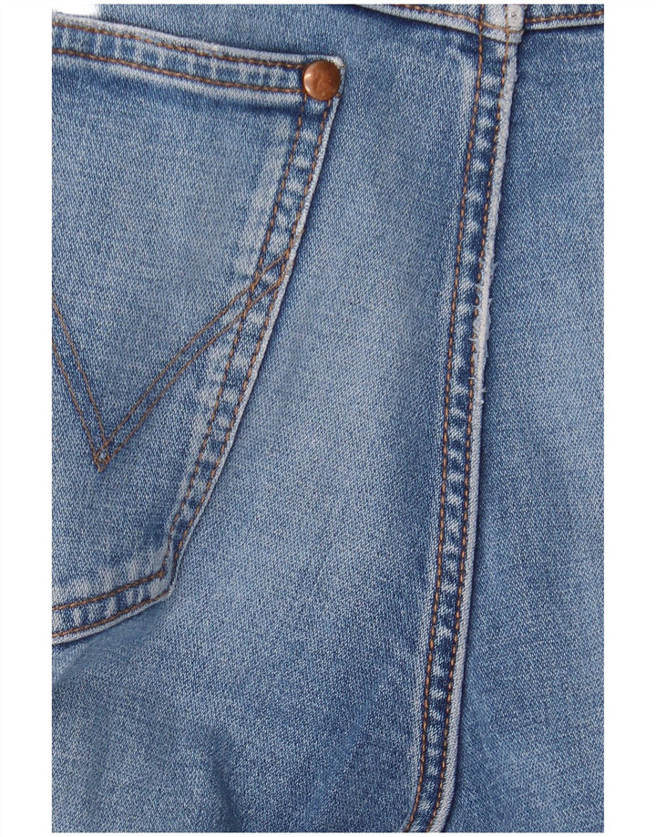 Wrangler Straight Jeans til mænd W33 L32 blå bomuld
