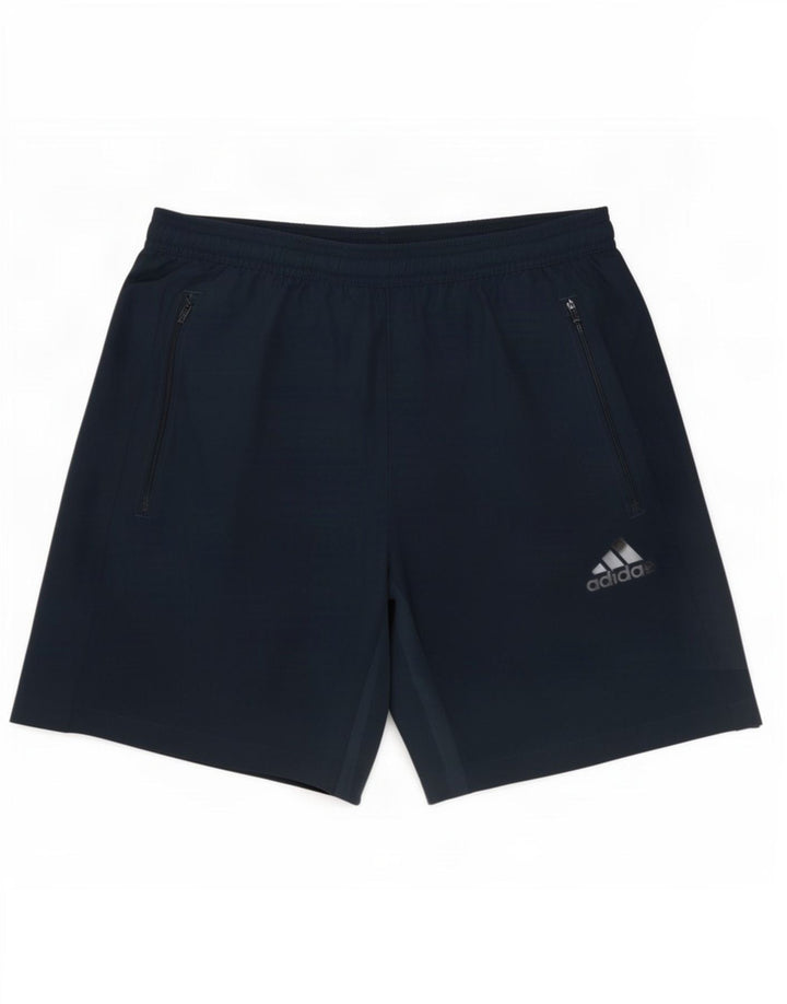 Adidas Aeroready Sportsshorts til mænd mellem marineblå polyester
