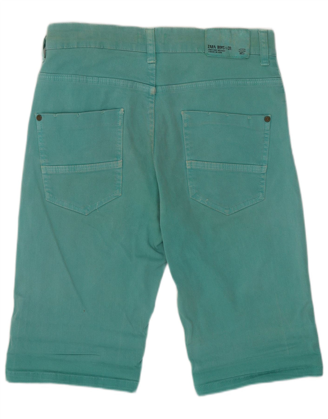Zara Boys Casual Shorts 13-14 år W28 Grøn