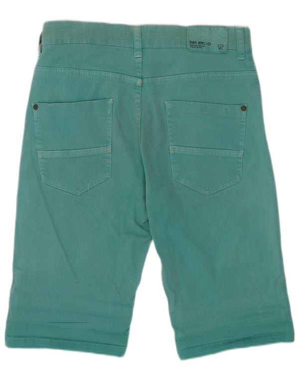 Zara Boys Casual Shorts 13-14 år W28 Grøn