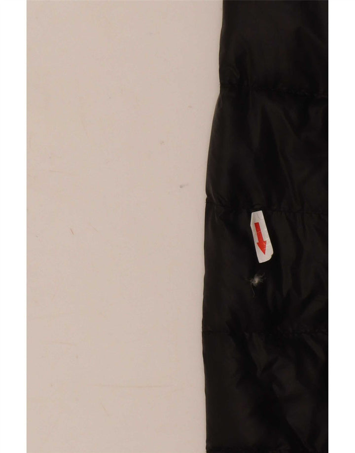 Michael Kors polstret jakke til kvinder UK 14 Medium Black Nylon