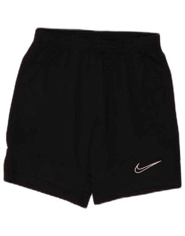 NIKE Dri Fit sportsshorts til drenge 10-11 år Medium sort polyester