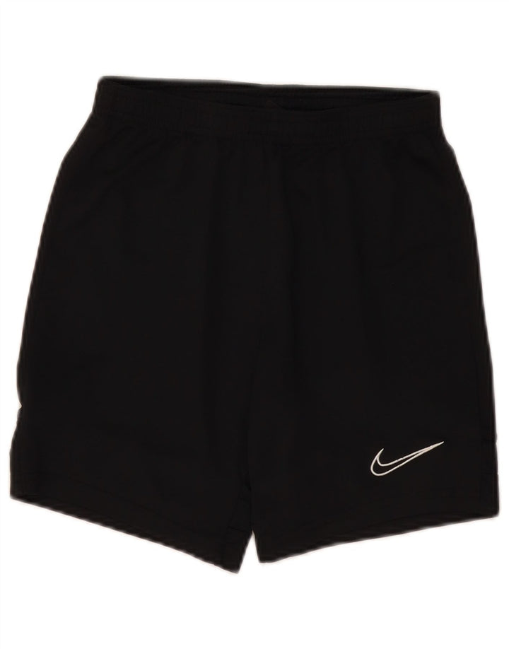 NIKE Dri Fit sportsshorts til drenge 10-11 år Medium sort polyester
