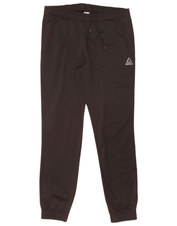 Reebok Herre træningsdragt Bukser Joggers Large Sort Polyester