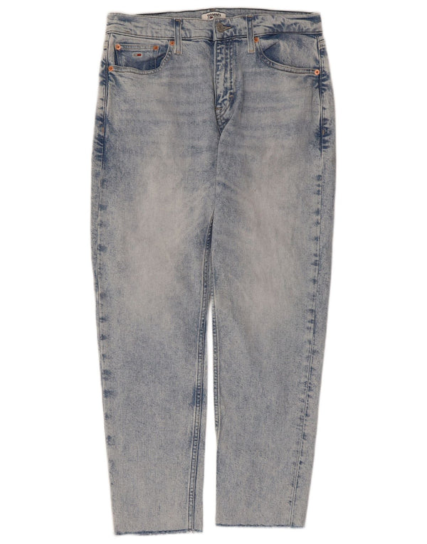 TOMMY HILFIGER Lige jeans til kvinder W28 L26 blå bomuld