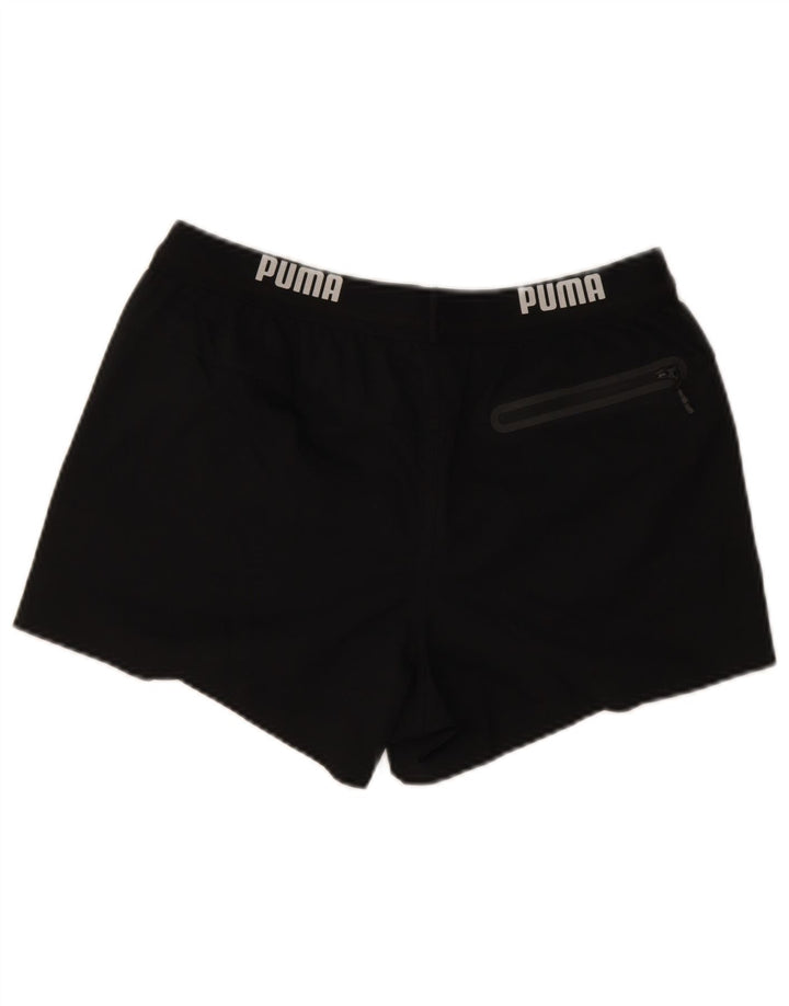 Puma Graphic Sports Shorts til kvinder UK 14 Medium Black Polyester