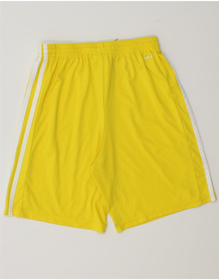 Adidas Boys Aeroready Sports Shorts 15-16 år Gul polyester