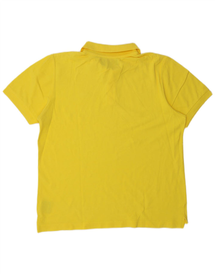Adidas herre poloshirt Medium gul bomuld
