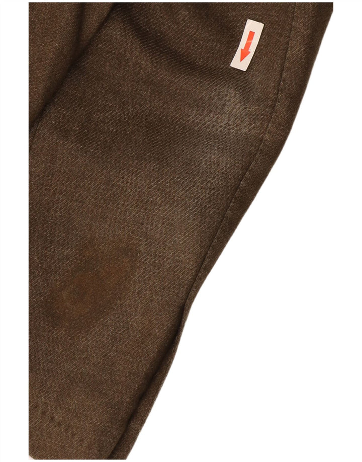 Massimo Dutti Herre 2-knaps blazerjakke EU 50 Stor brun uld