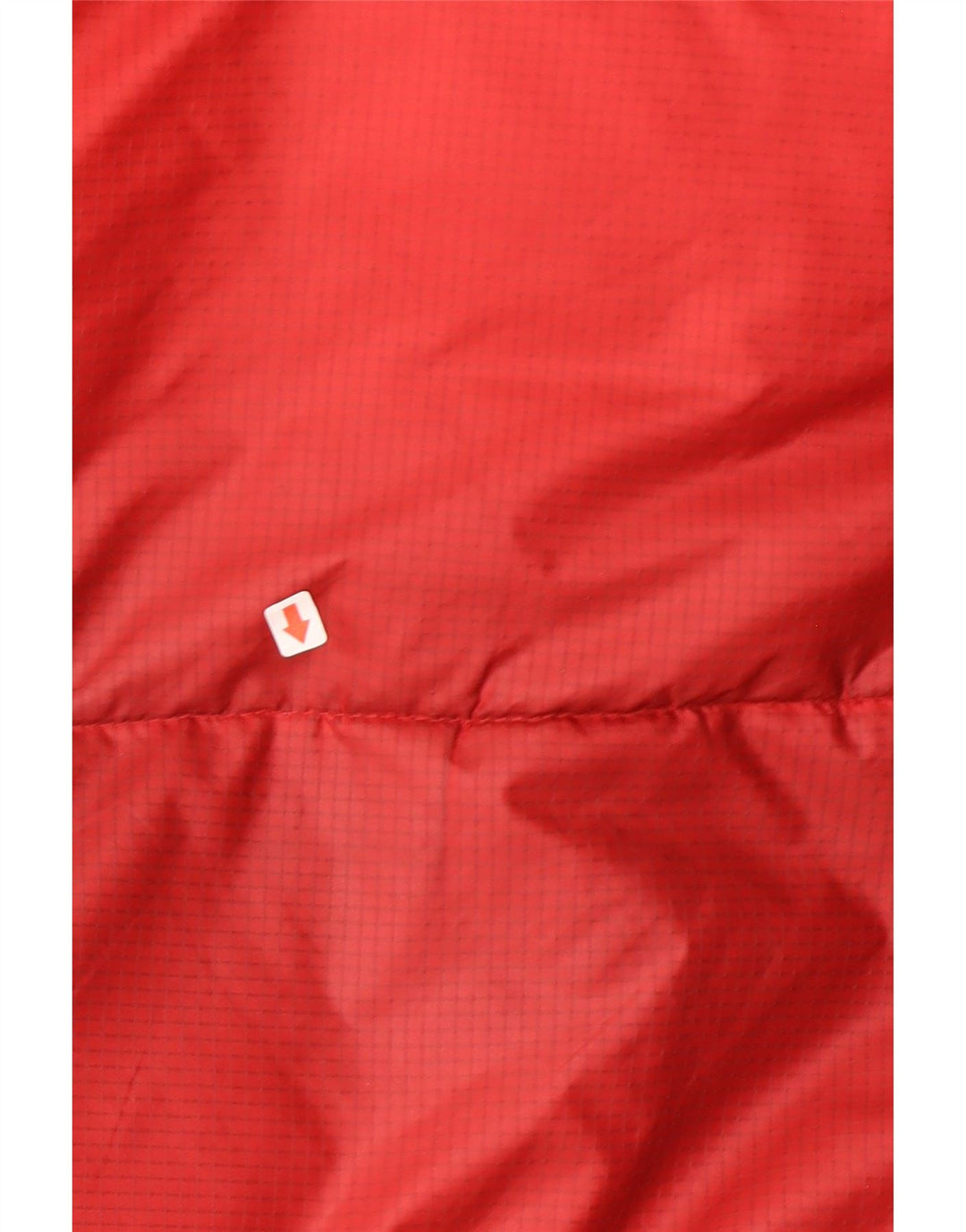 Dickies Herre hættepolstret jakke UK 38 Medium Rød Colourblock Nylon