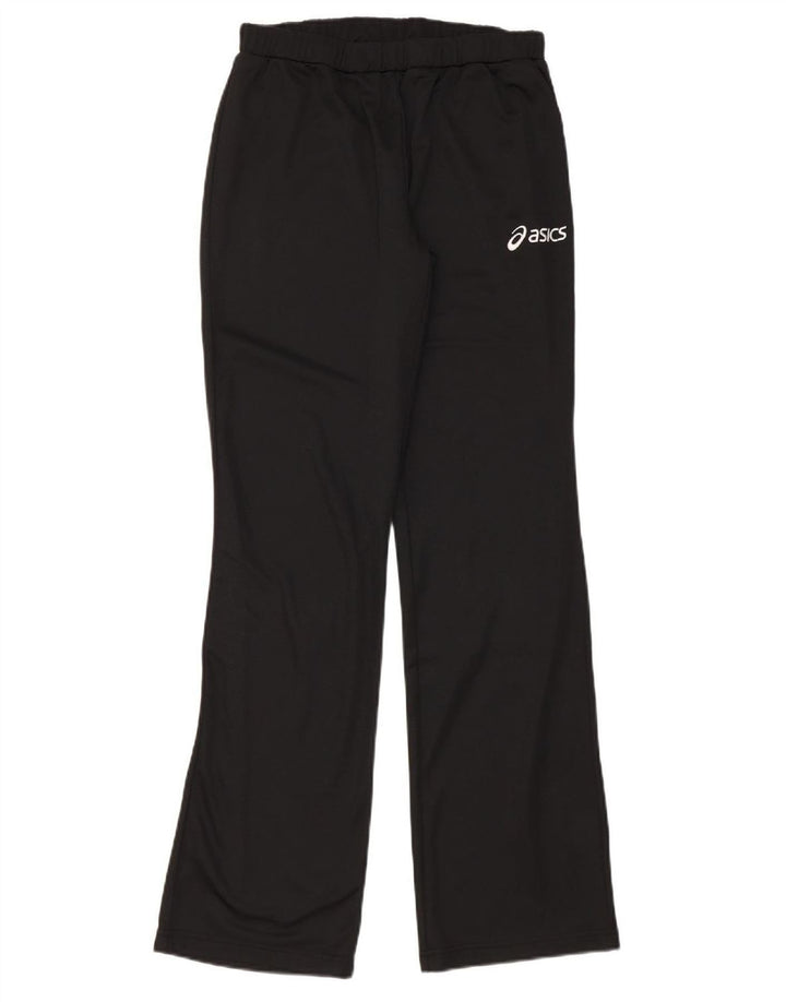ASICS Womens Tracksuit Trousers UK 10 Small  Black Polyester