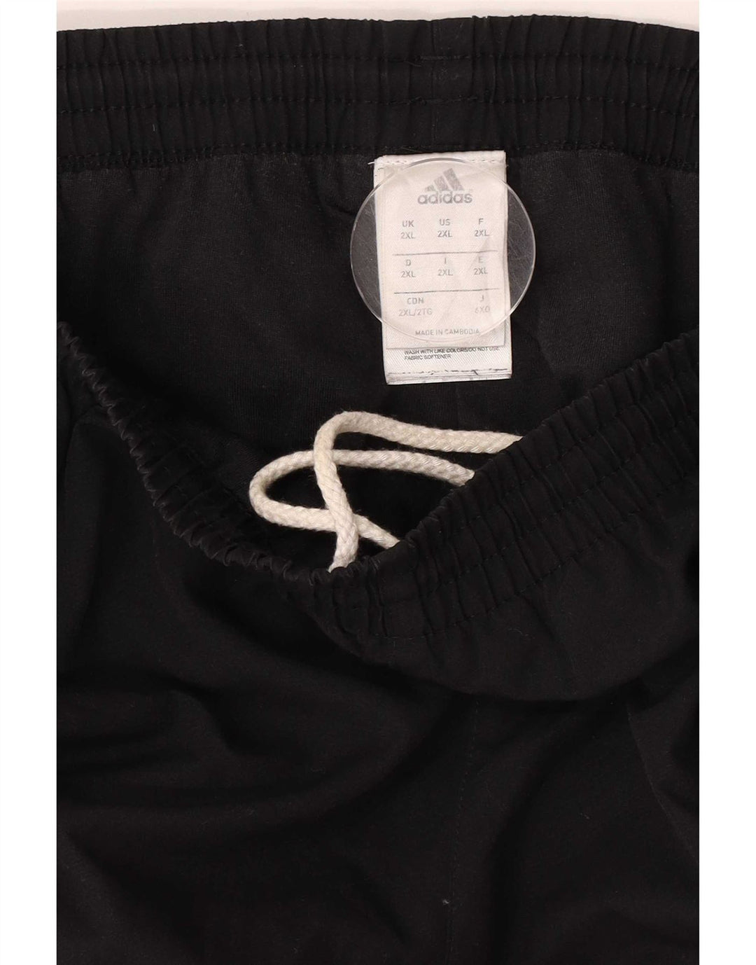 Adidas Træningsdragt til mænd Joggers 2XL Sort Polyester