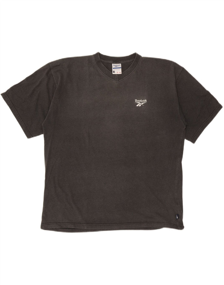 Reebok Herre T-Shirt Stor Grå Bomuld