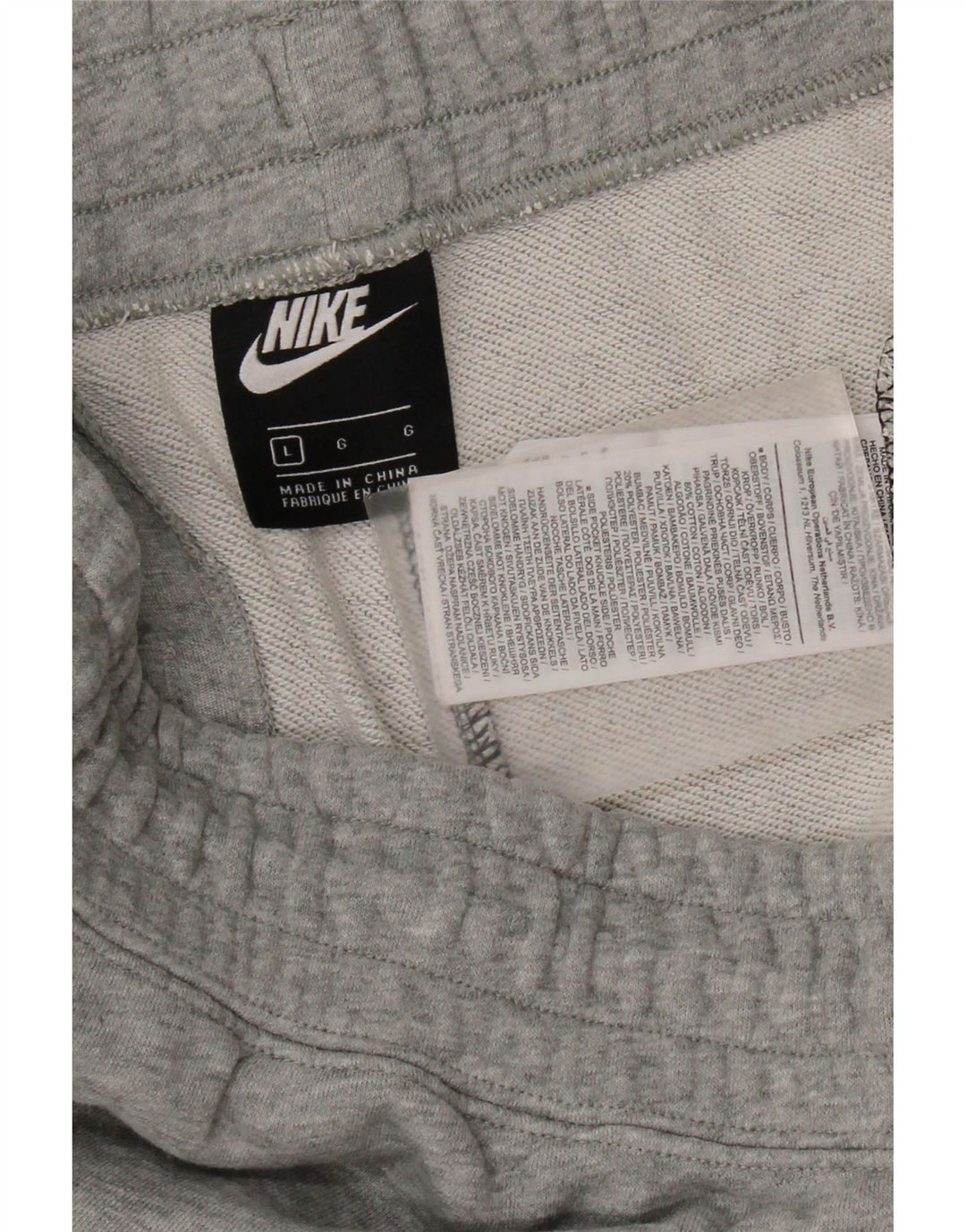 Nike Sportsshorts til mænd Large Black Colourblock Bomuld