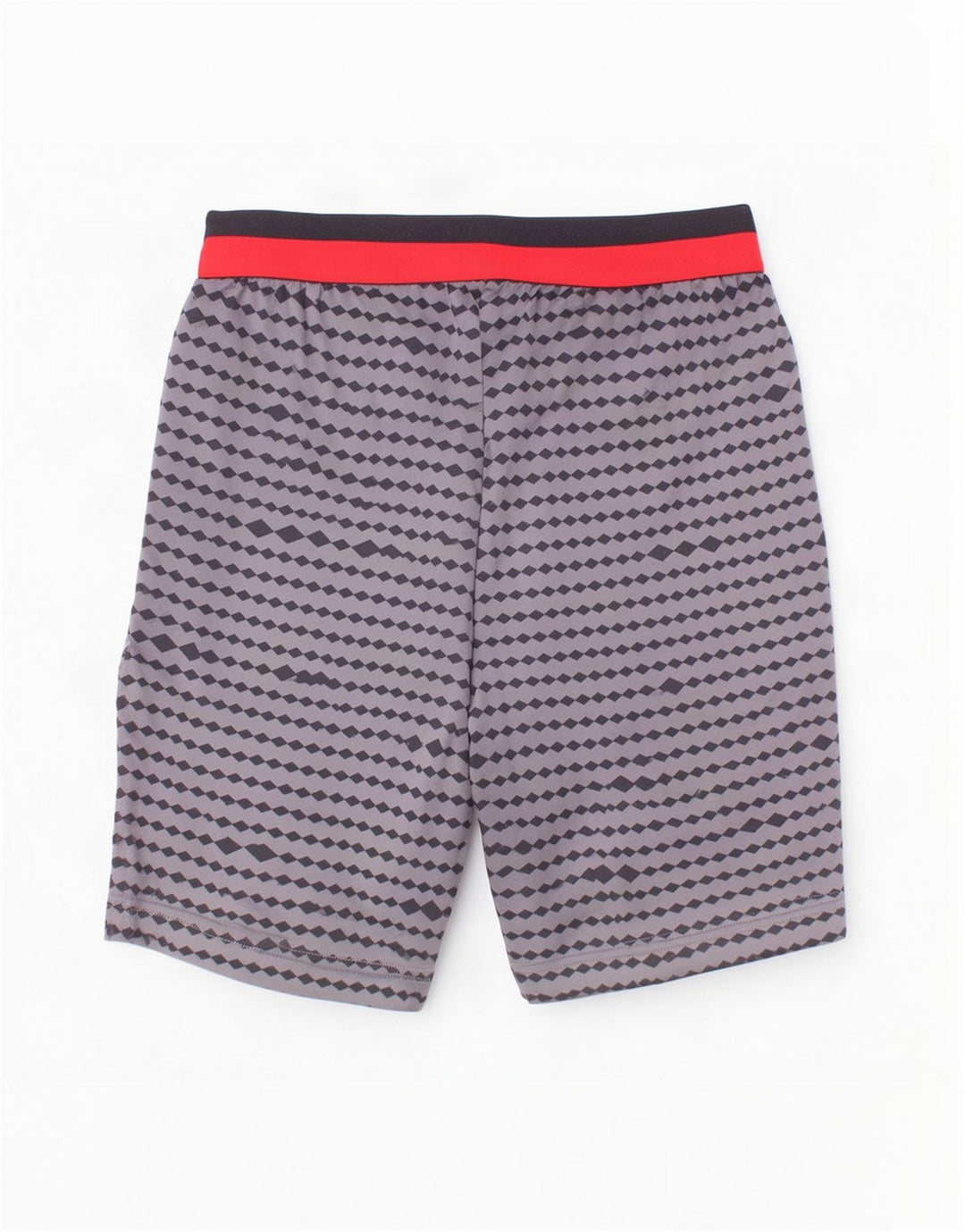Adidas Boys Sports Shorts 13-14 år Grå geometrisk polyester