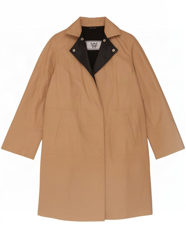 Immagini Dame Læderfrakke IT 44 Medium Beige