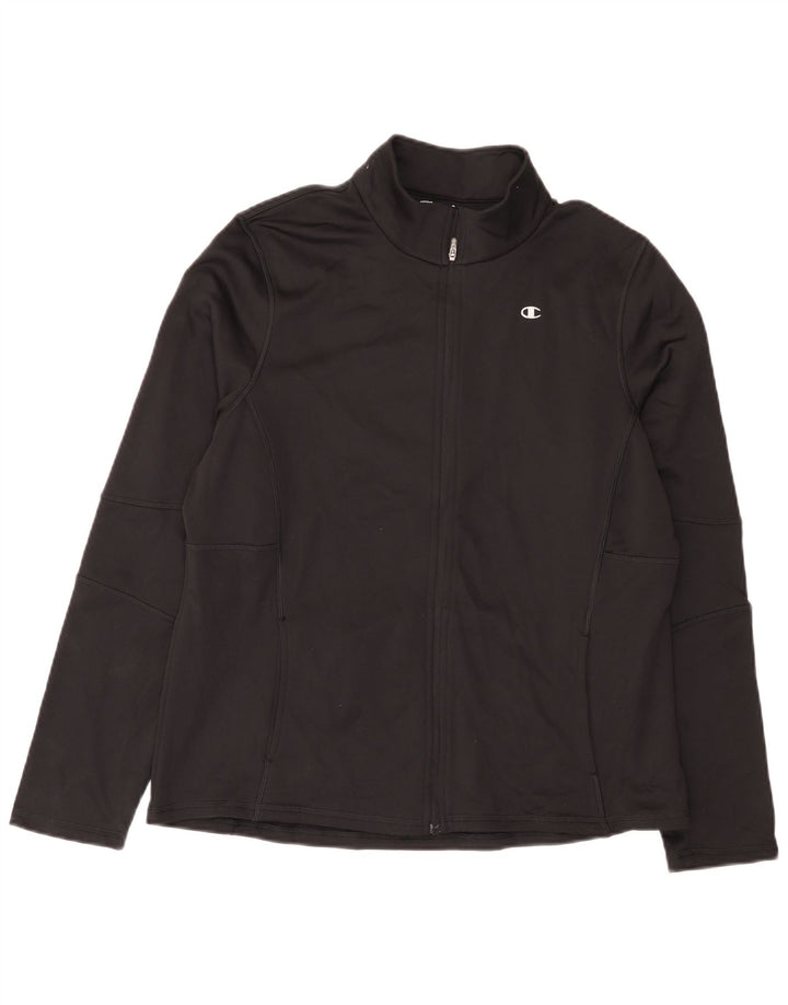 Champion Womens træningsdragt Topjakke UK 18 XL Sort Polyester
