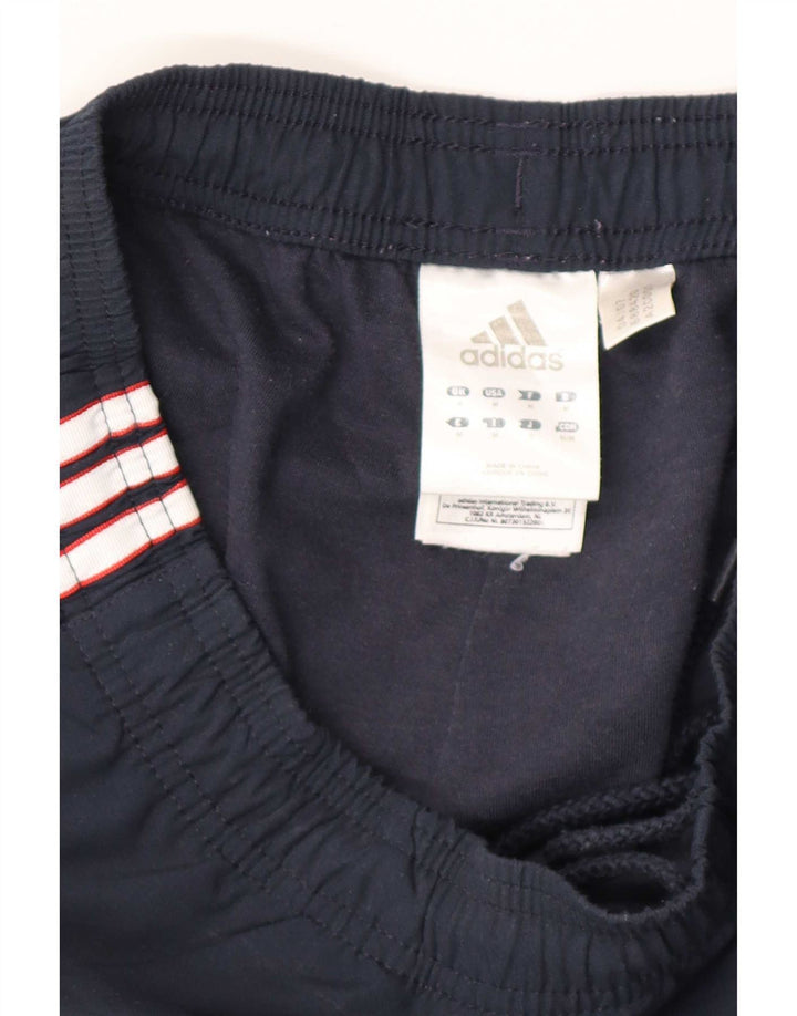 Adidas Herre Bermuda Sport Shorts Medium Navy Blue Polyester