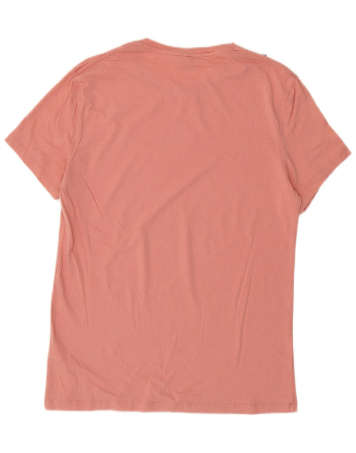 Jack Wills Herre T-shirt Top Lille Pink Bomuld