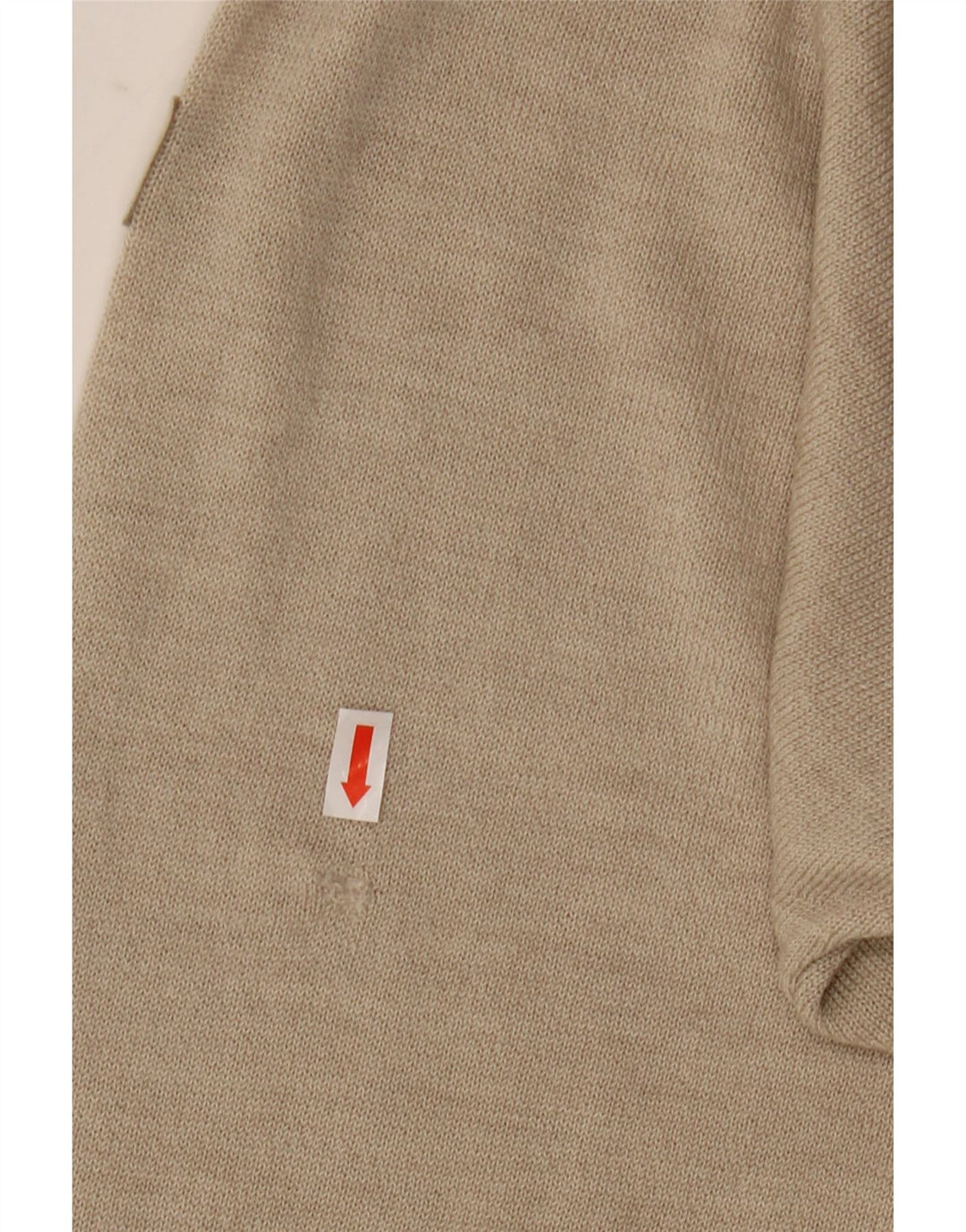 Marz Herre V-hals sweater IT 48 Medium Beige Uld