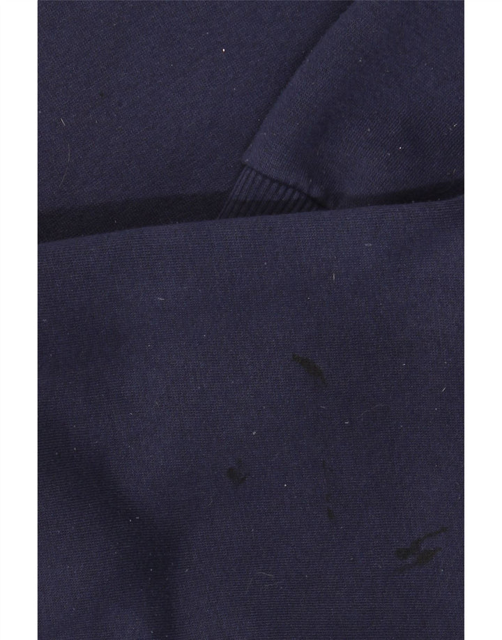 UMBRO Grafisk Sweatshirt Jumper til kvinder UK 14 Medium Navy Blue Polyester