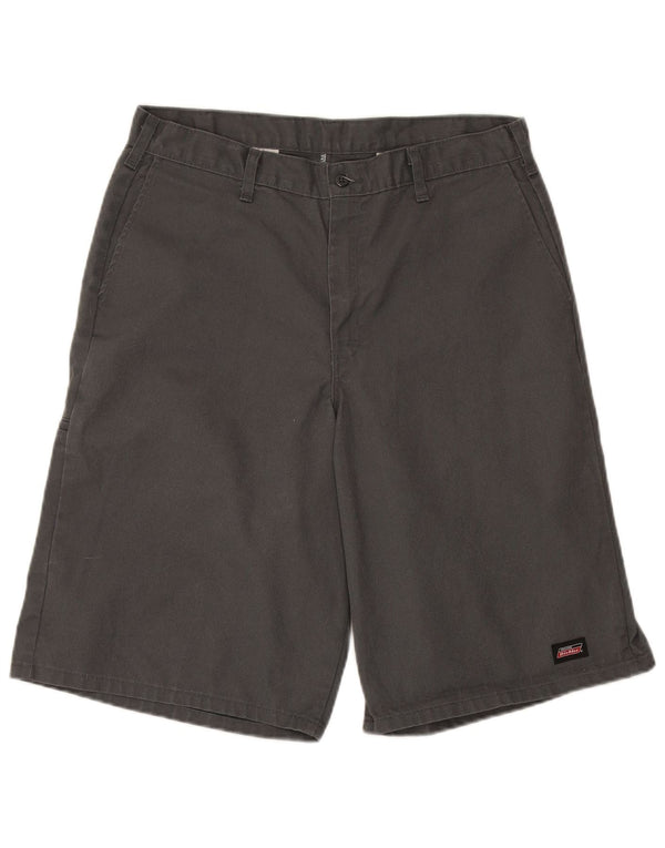 DICKIES Chino Shorts til mænd W34 Large Grå Polyester