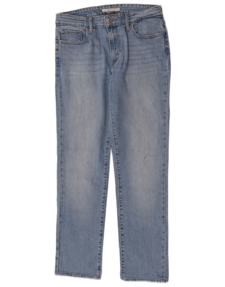 Levi's Dame 712 Slim Jeans W29 L29 Blå Bomuld