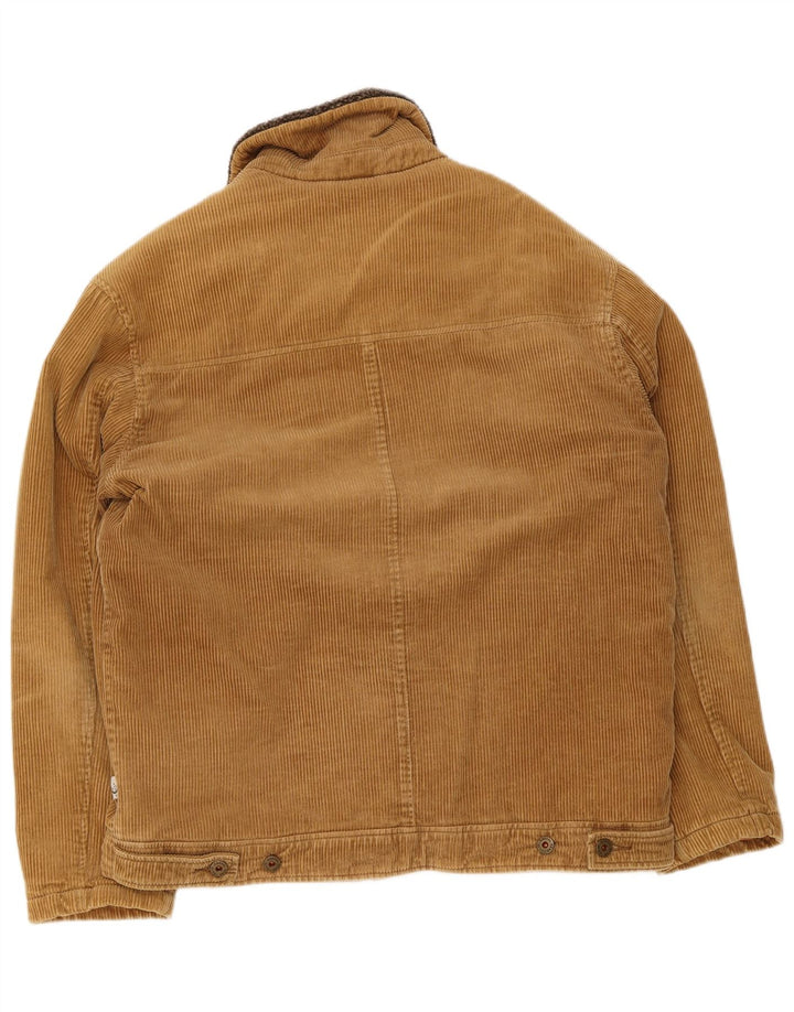 Angelo Litrico Herre fløjlsjakke UK 38 Medium Beige Bomuld